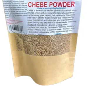 Chebe Powder for Hair Care - Traditional African Formula for Moisturized & Lubricated Hair - Natural Ingredients Included. 100g