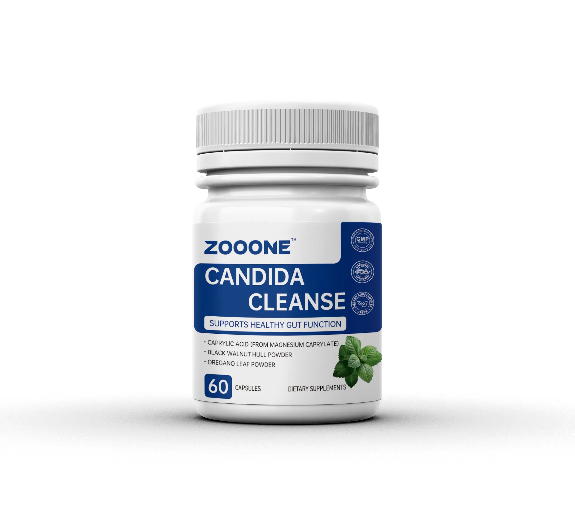 Zooone- 15 Day Cleanse - Gut and Colon Support 60 capsules Natural Healthcare Fitness Edible Supplement
