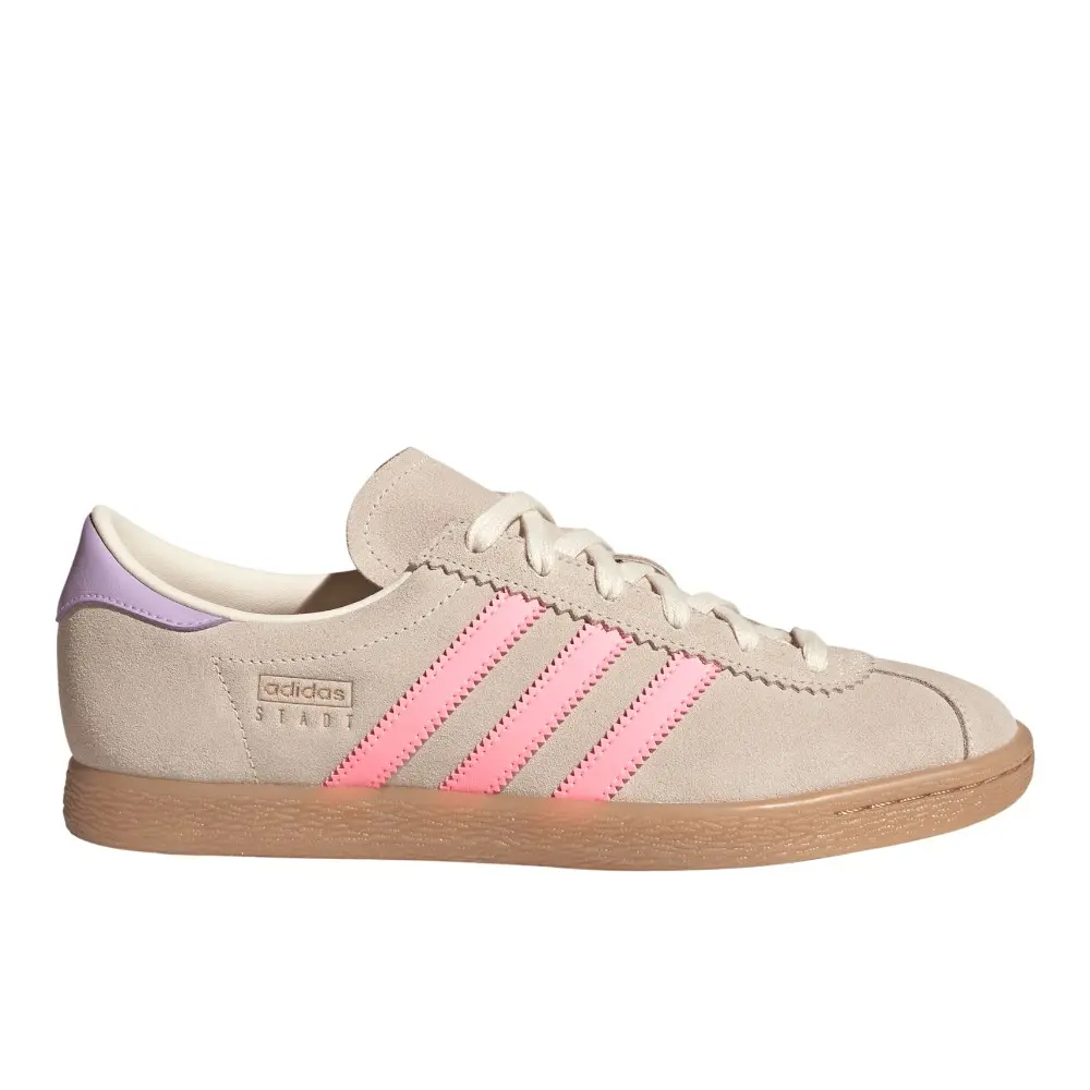 adidas Womens Stadt Sneakers Shoes Casual - Beige