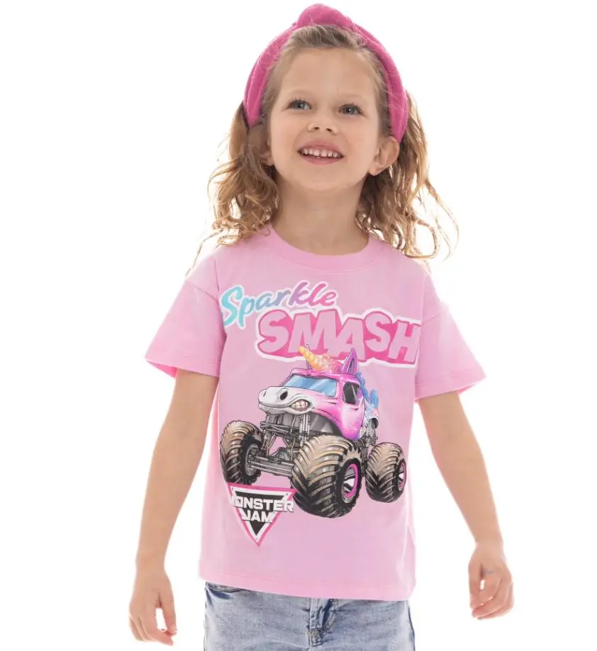 Youth & Toddler Monster Jam Toddler Girls Sparkle Smash shirt, #southernboy clothes, toddler boy clothing, monster jam tshirt, sparkle smash shirt