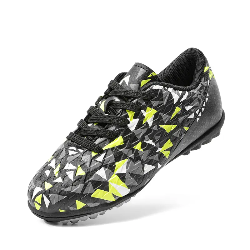 Dream Pairs Kids' Turf Soccer Cleats, Boys & Girls Textured Synthetic Athletic Shoes with Adjustable Laces for Indoor Soccer, Training Soccer Shoes, Indoor Soccer Shoes