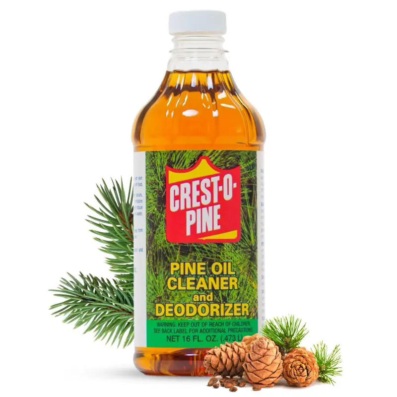 Crest-O-Pine Oil, Multi-Purpose Cleaner/Degreaser/Deodorant, USA-Made, Eco-Friendly, Pet-Friendly 16oz Cleaning Household Cleaning Household