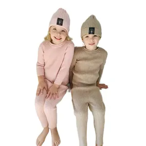 L.W. Clothing Company Baby & Toddler 3 Piece Outfit Neutral Organic Cotton for Boys & Girls, Lightweight, Comfortable, Machine Washable, All Seasons Winter Fall Essentials Set Cap Casual