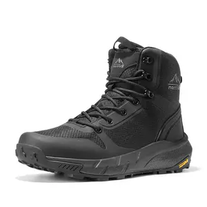 Lightweight Shock-Absorbing Tactical Boots with Running Shoe Comfort 【Wide Fit】