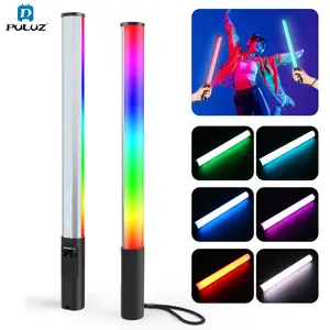 Handheld LED Stick Light, Video Light Lamp, LED Fill Lights, 18.1 Inch Full Color Portable RGB, 2500k-9000k, Rechargeable Battery, Various Scene Modes for Photography & Videography