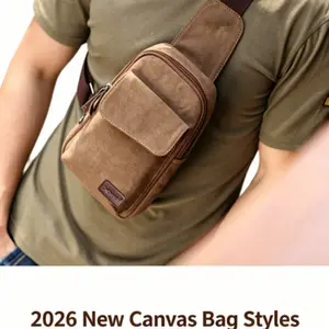 New Men's Chest Bag, High-End Crossbody Backpack, Waterproof Lightweight Shoulder Bag, 2026 Urban Minimalist Style