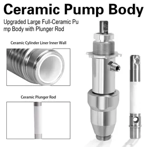 246-428 Airless Paint Sprayer Pump Replacement for Graco 390 395 490 495 595 LineLazer 3400, Ceramic Piston, Heavy Duty, Leak Resistant, Long Life