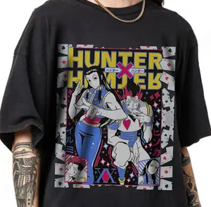 Illumi and Hisoka T-shirt hunter x hunter zoldyck Special T-shirt, Gift for Him, Unisex T-shirt, Graphic Anime Tee