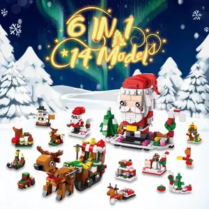 605PCS Advent Calendar STEM Building Kit! 6-in-1 DIY Build Challenge, Valentine Crads Festive Christmas Countdown, Family Fun for Teens Kids 6-12 Year Old