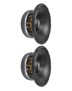 2x PRV Audio 10MR1200X 10" 1200 Watts RMS 101 dB Sensitivity Midrange Loudspeaker