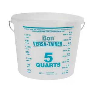 MIXING CONTAINER - CLEAR - 5 QUART