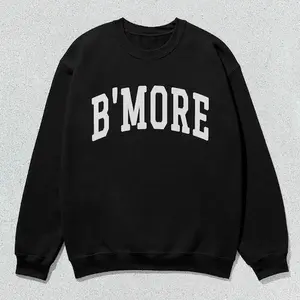 B'More Sweatshirt Baltimore Collegiate Crewneck Sweater Unisex