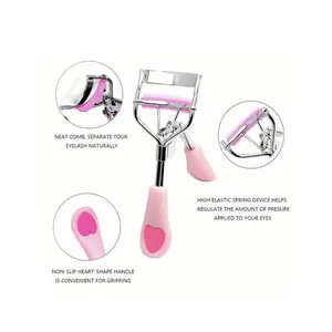 Stainless Steel Eyelash Curlers with Built-in Comb Beauty Eyelashes Curlers USA✨