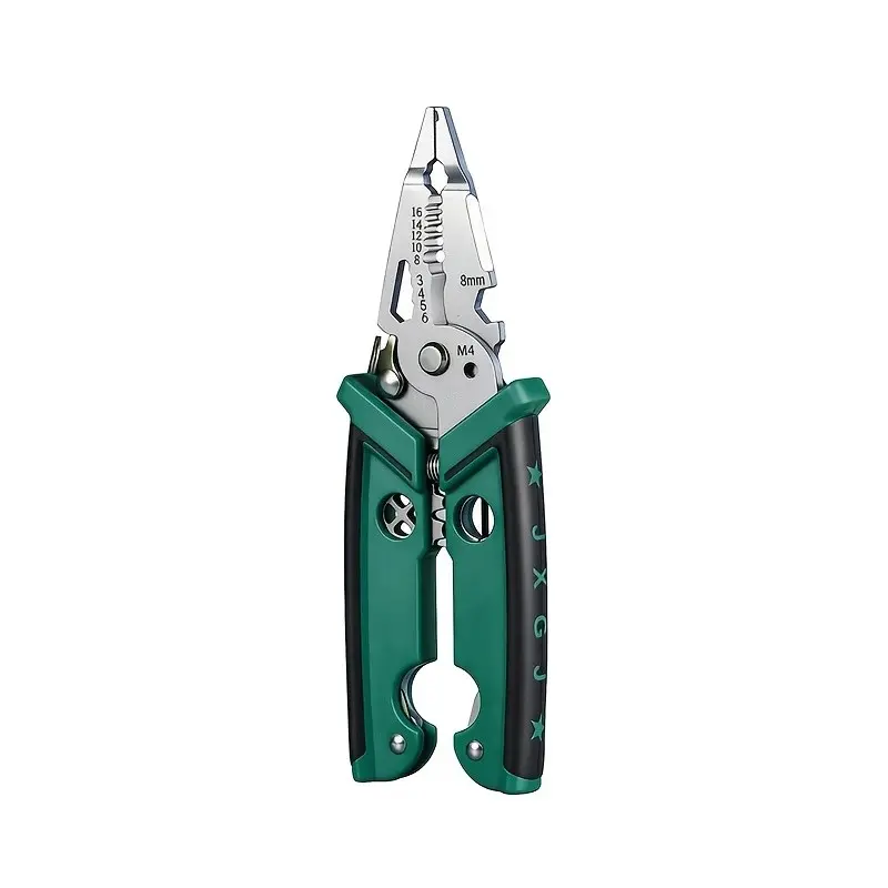 1pc Electrician Pliers, Multi-Function Wire Stripping Pliers, Soldering Pliers, Line Cutting Pliers, Professional Electrician Tools