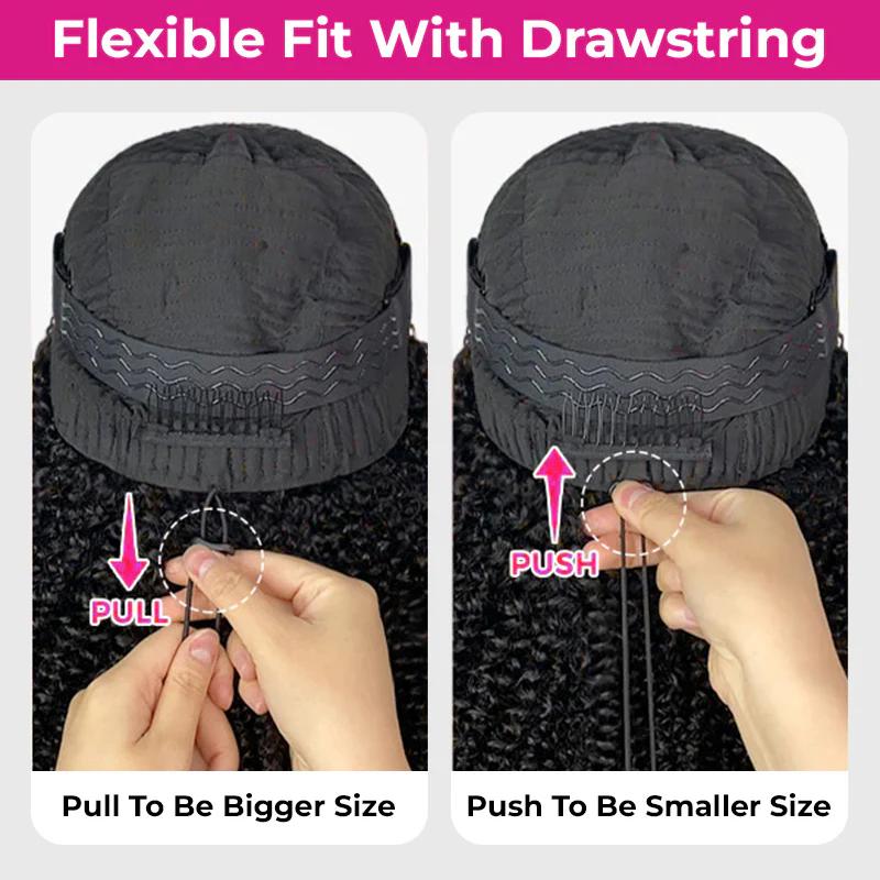 ISEE HAIR 250% Density Yaki Straight Pre-Styled Butterfly Cut Layer U/V Part Sew In Wig Natural Black Human Hair Wigs#SpringStatements