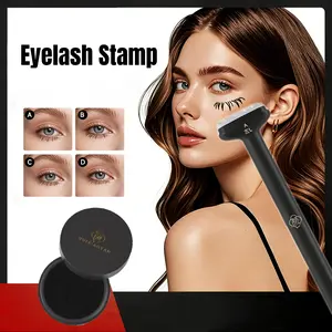 Beginner Friendly Lash Stamp, No Skill Needed,One-Step Application, Waterproof & Smudge-Proof, Makeup Tool