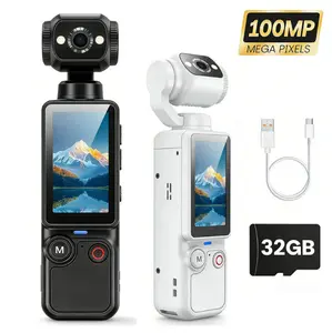 Newly upgraded 2.0 version Vlogging Camera with Videos, Pocket Camera , Fast Focusing, Digital Video Camera for Photography, Digital Camera, kamera pocket, pocket camcorder Compact camera digital Recording, Perfect Holiday Gift