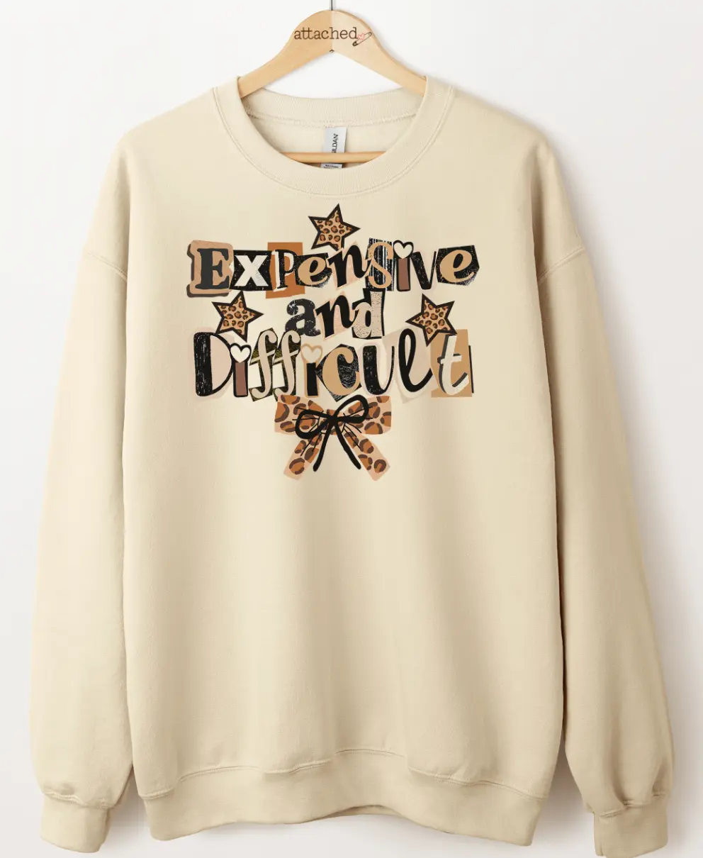 Expensive & Difficult Graphic Top