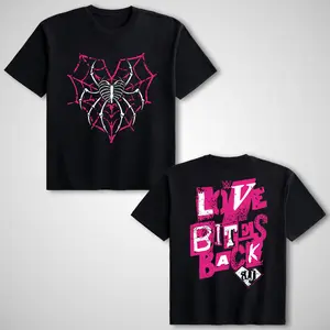 [ ✨ 100% Cotton] WWE Women's Short-Sleeve Soft Fabric Fashion T-Shirt, AJ Lee WWE Graphics, CM Punk Reference, Comeback Theme, Gift for WWE Fans