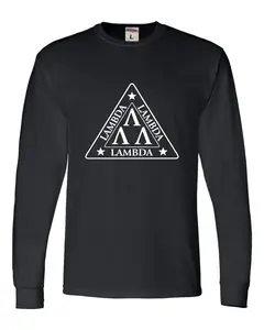 Lambda Lambda Lambda Tri Lambda Funny Unisex Long Sleeve T-Shirt