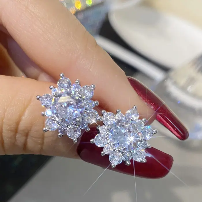 G1：Moissanite (snowflake)