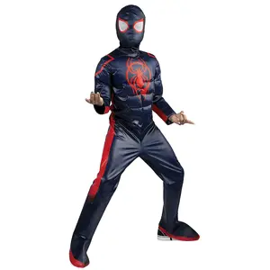 Kids Qualux Miles Morales Costume 4