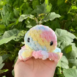 Crochet Mini Octopus Plushie