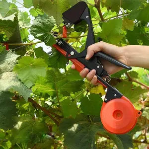 Plant Bundling Machine, Garden Trellis Gun, Heavy Duty Branch Binding Tool, Suitable for Vegetables, Grapes, Tomatoes, Cucumbers, Peppers, Flowers