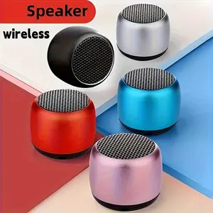 [Wireless Speaker Mini M1] Compact Wireless Speaker Mini M1 with Subwoofer, Sports Audio Box, Small Steel Cannon, Stereo HD Surround Sound, Compatible with Any Smartphone