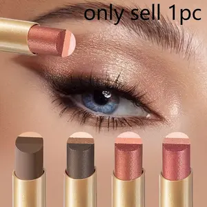 Cream-to-powder eyeshadow stick in three shades. Matte and shimmer blend naturally. Easy to apply and layer, suitable for both soft and bold eye makeup styles Eyeshadow Pencil