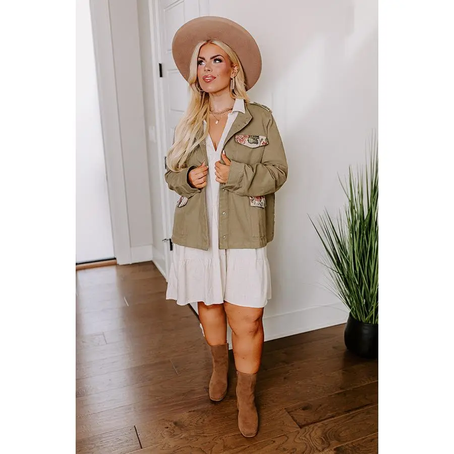 All The Hits Floral Jacquard Jacket Curves