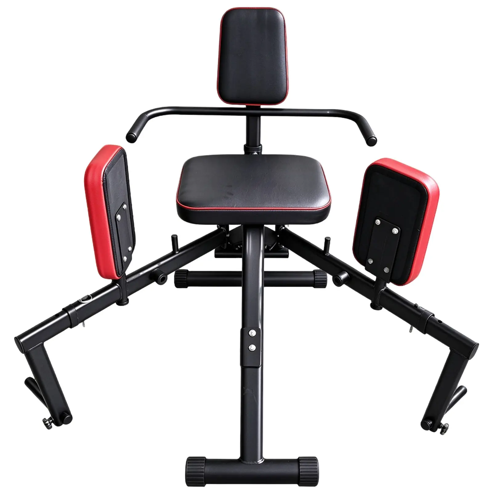 2-in-1 Hip Abductor and Adductor Machine for Home Use,Adjustable Leg Stretch Training Device,Improve Hip & InnerThigh Flexibility,Home Fitness Equipment，thigh workout equipment,hip sculpt,hip abductor,glute home gym,Hip Abductor Machine