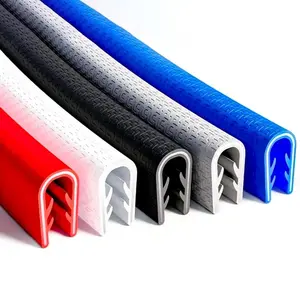 Door Edge Guard Trim Strip, Universal Fit Anti-collision Adhesive Car Door Protector, Sound & Dust Proof Vehicle Door Entry Guard