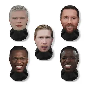 Viral Funny Soccer Mask – Elastic Mesh Full Face Mask for Soccer Party & Festival