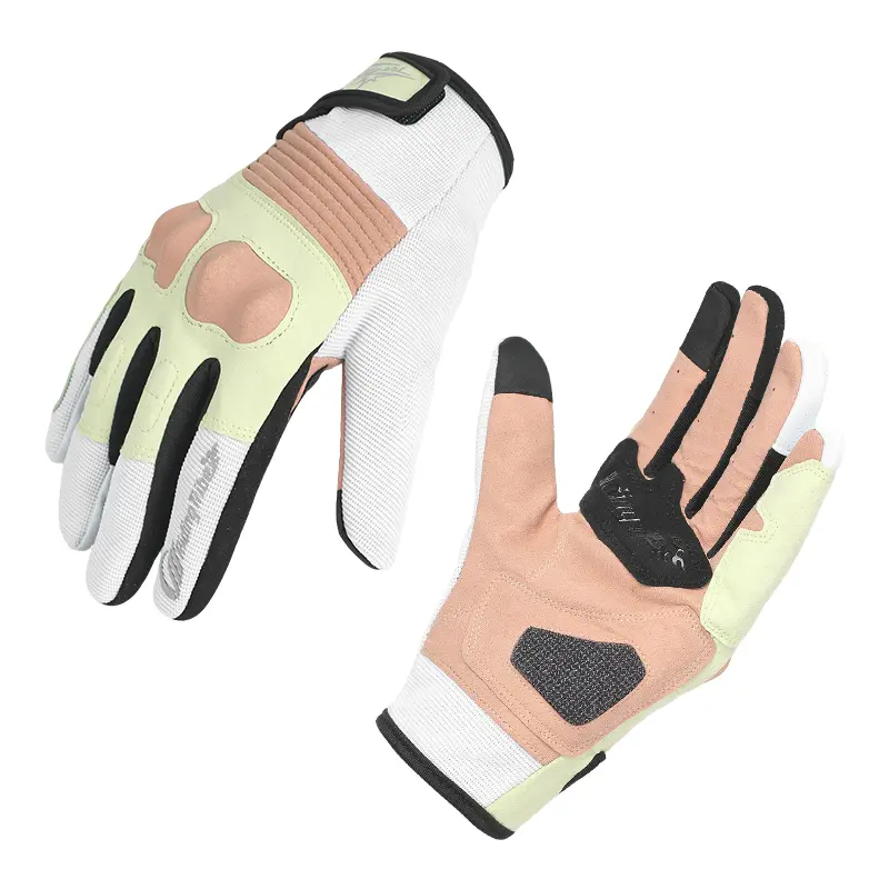 Men's & Women's Anti-Fall Protective Moto Gloves - Breathable, Wear-Resistant, Touchscreen-Compatible, All-Season Outdoor Riding Motorcycle Gloves
