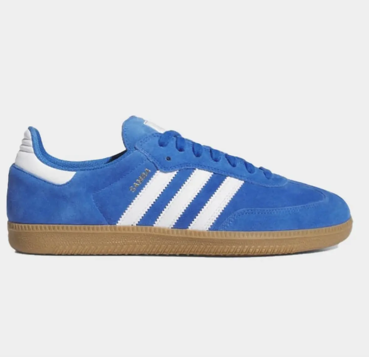 Adidas Samba ADV Blue Bird JP5719 Sneakers Men's Low Top Casual Skate Shoes Retro Lifestyle Trainers Unisex