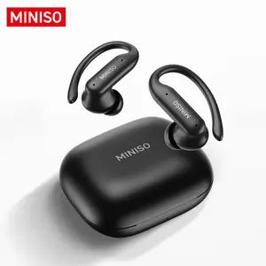 MINISO MS219 OWS In Ear Translate Earbuds, Ergonomic Ear-Hook Design, Bluetooth 6.0 Wireless Headphones, IPX5 Waterproof, Comfortable for All-Day Wear & Workout