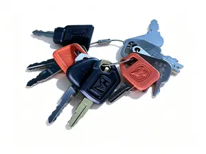 12‑Piece Universal Heavy Machinery Master Ignition Key Set | Compatible with CAT Bobcat John Deere Komatsu Kubota Volvo | Excavator Dozer Backhoe Construction Truck Replacement Accessories Summervibes outdoorfun