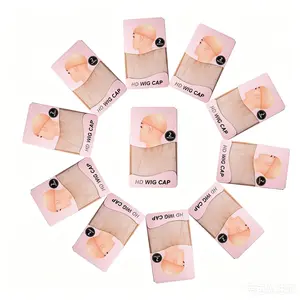 Msgem Hair n 10 Packs totally 20 Pieces Cap Transparent HD Wig Cap Real HD Wig Cap for Wome #Dealsforyoudays