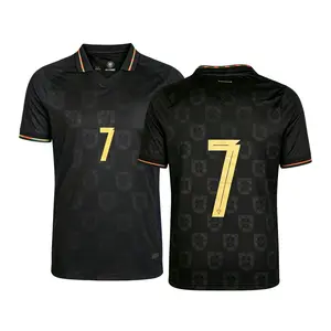 2026 No. 7 Ronaldo Black Short-Sleeve Soccer Jersey