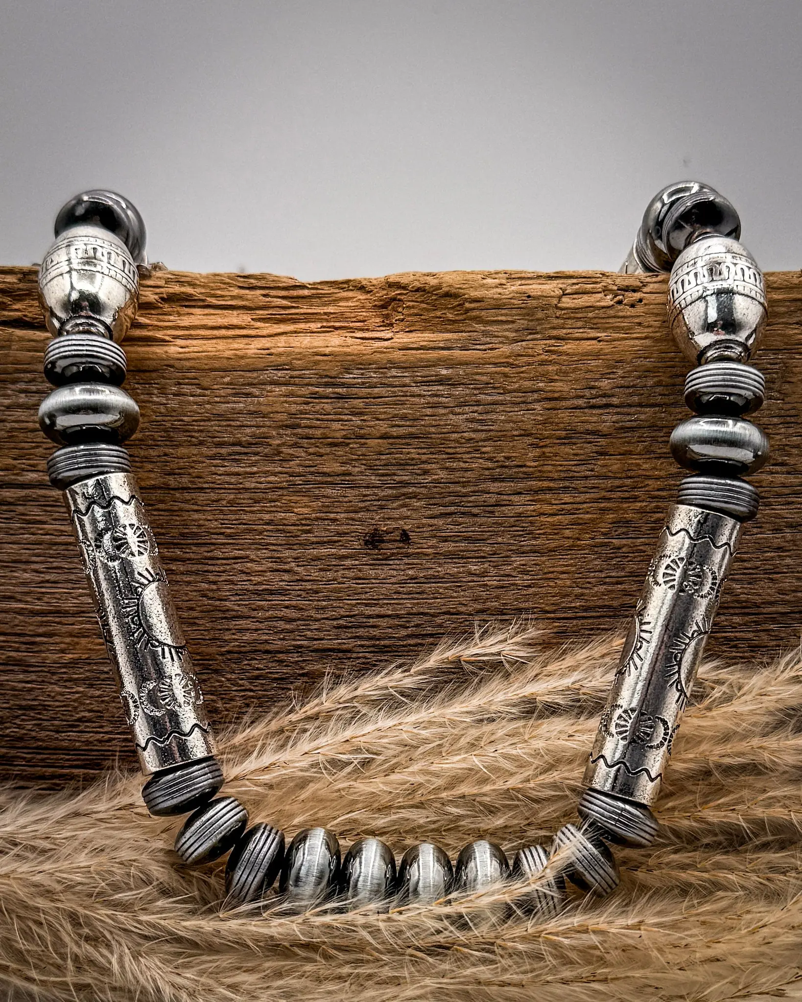 Greer Barrel Bead Necklace Set
