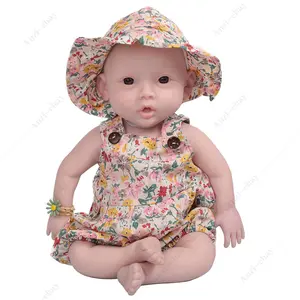 Newborn Girl 18.5"Realistic Reborn Baby Doll Full Body Silicone Baby Doll Gifts