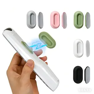 5 Pack Magnetic Remote Control Holder – Upgraded Silicone Magnetic Wall Mount for TV, Fan & Air Conditioner Remotes – Self-Adhesive, No-Drill Remote Control Holder Wall Mount