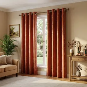 Cozy Curtain 2 Panels 52X95Inch Blackout Curtains With Rubber Foil Print For Easy Installation & Versatile Window Treatments Ft24791 Home Textile curtains curtains for bedroom cortinas para salas curtains for living room