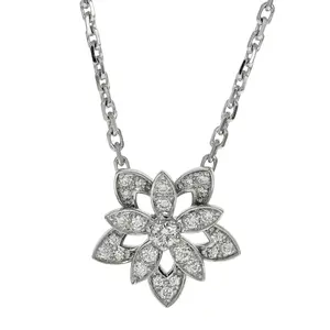 Pre-owned Van Cleef & Arpels Lotus Necklace