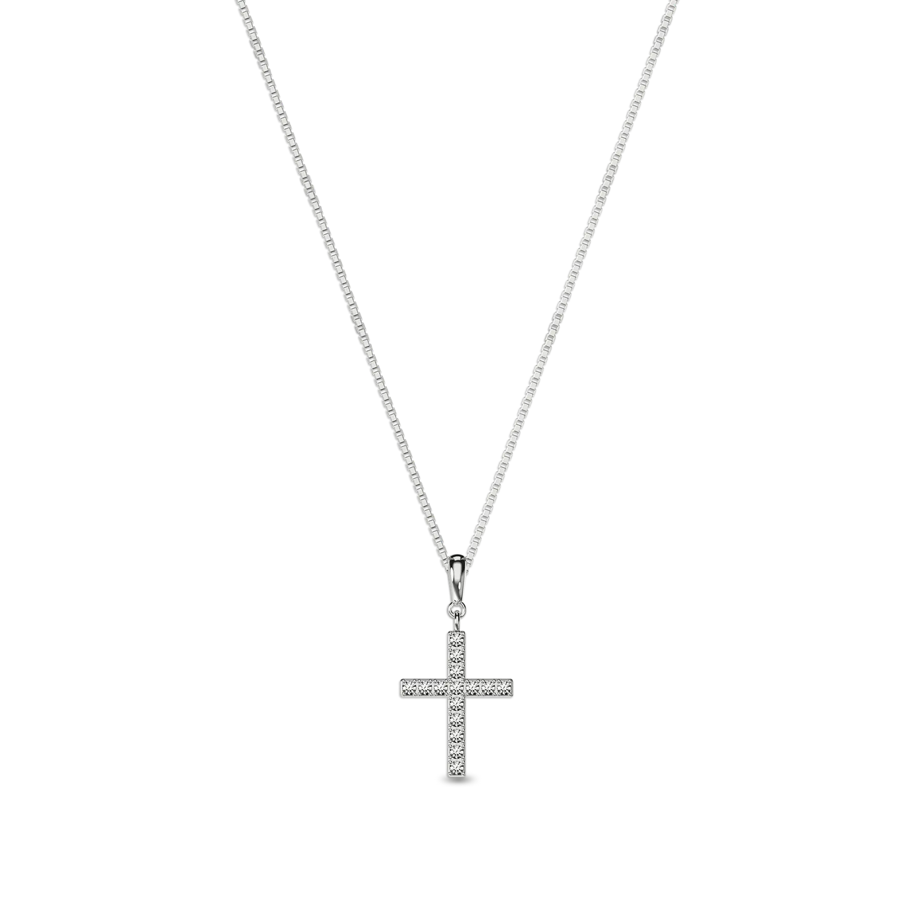 PASCAL Cross Jewelry Collection Necklace for Women & Men with Lab-Grown Diamonds or Gemstones Gift Jewelry for Everyday Wear