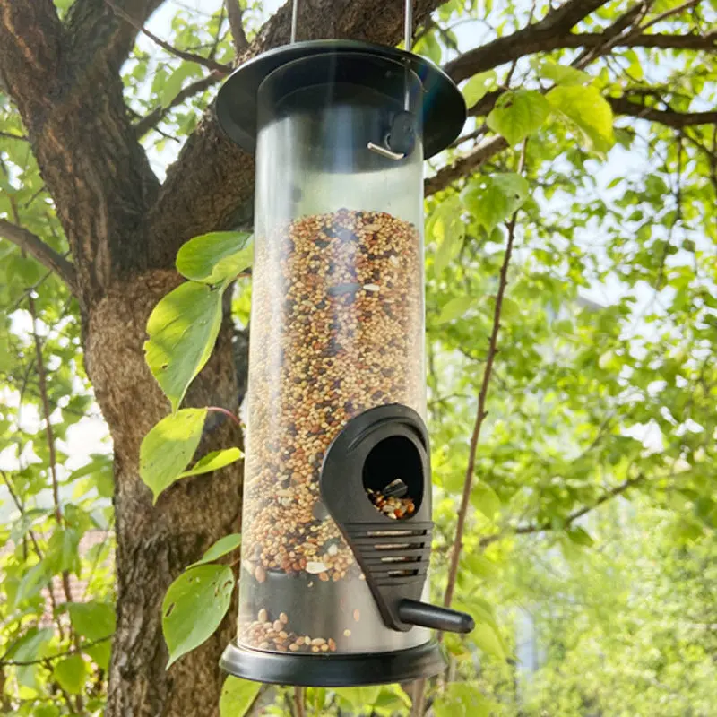 Automatic Outdoor Bird Feeder - Smart Camera & Solar Powered