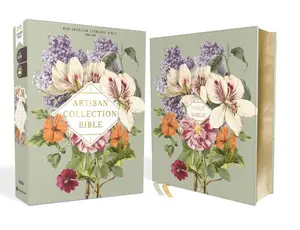 NASB, Artisan Collection Bible, Leathersoft, Sage Floral, Red Letter, 1995 Text, Comfort Print Imitation Leather – February 23, 2021