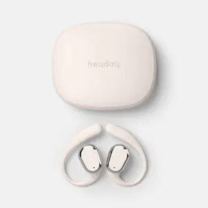 Open Ear Sport True Wireless Headphones -heyday Stone White