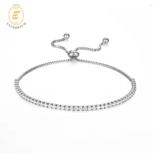 Starlight Adjustable Cubic Zirconia Copper Bracelet Perfect Birthday Engagement Wedding Anniversary Gift